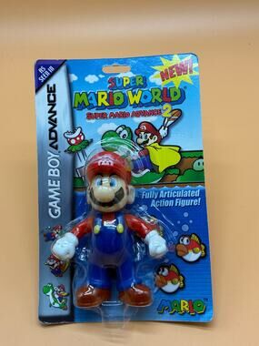 Nintendo Super Mario World GameBoy Advanced Carded & Sealed Wendy's Kid's Meal